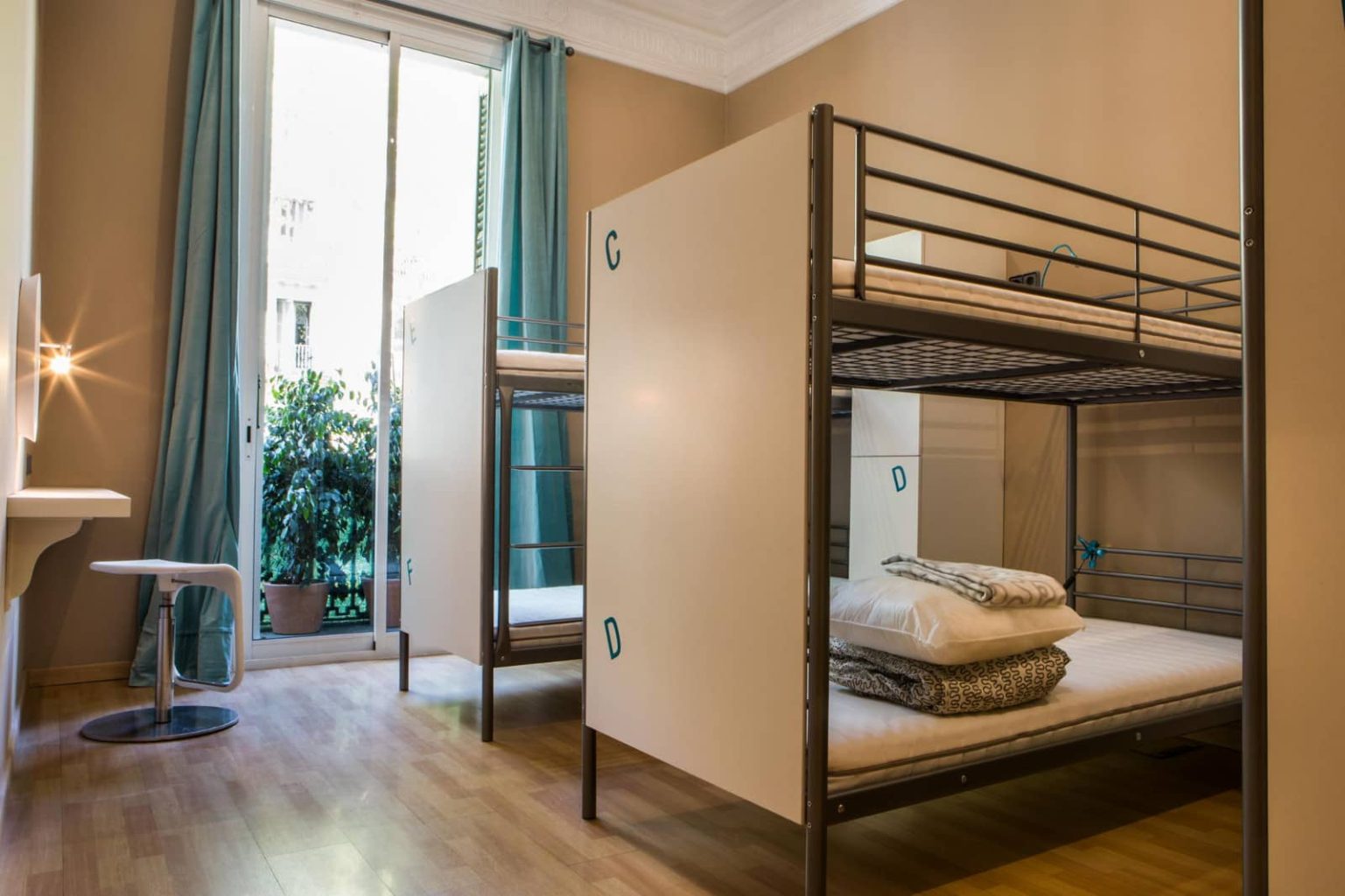 Habitación compartida Hostel Barcelona